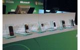 展示されていたWindows Mobile搭載端末の画像