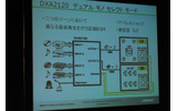 デュアルモノセレクトモードの出力例。こちらもページングマイクの使用が可能だの画像