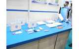 フジクラのブースでもWiMAX製品の展示が行われていたの画像