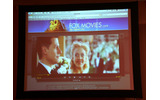 映画会社のページにHD動画プレーヤーを実装の画像