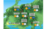 夏山気象情報の画像
