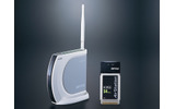 CardBus用無線子機とのセットモデル「WHR-AMPG/P」の画像