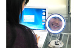 「マジックミラーWEBCAM」使用例の画像