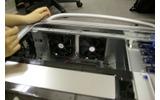 中身をみてみると、上にファンが2つ。これは普通なんおか？？？の画像