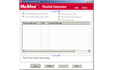 Rootkit Detectiveのサンプル画面の画像