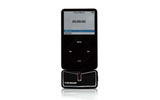 iPodと接続した「TUNEWEAR Stereo Sound Recorder for iPod」の画像