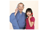 落語家の桂歌丸さん (左) と女優の森迫 永依さん (右)の画像