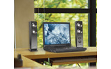 PCと接続したCREATIVE I-Trigue 2300の画像