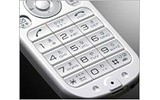 フレームをなくした「フレームレスキー」を採用の画像