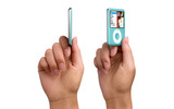 新iPod nanoは正方形に近い形状の画像