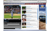 MLBの公式ページの画像