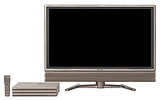 　シャープは、45V型の地上・BS・110度CSデジタルハイビジョン液晶テレビ「AQUOS（アクオス） LC-45GD1」を8月1日に発売する。価格は997,500円（税込み）。の画像