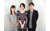 MCの沢田康彦、松岡洋子とのスリーショットの画像
