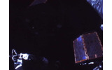 分離後の画像。右に残っているのがVRAD衛星の画像