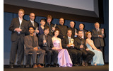 　第20回東京国際映画祭のクロージング・セレモニーが渋谷のBunkamuraオーチャードホールで行われ、マイケル・ピット、役所広司、中谷美紀らが登場した。の画像