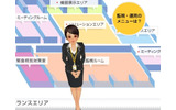 ソフトバンクIDCのホームページは「キャラナビ」が案内してくれるぞの画像