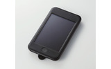 iPod touchに装着したAVD-SCA1Tの画像