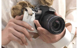 デジタル一眼レフカメラ「E-410」の本革ケースの画像