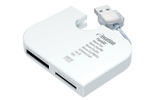 　イメーションは、USB2.0対応のマルチメモリカードリーダーライター「FlashGO! カードリーダー・ライター」4機種を7月22日に発売する。特徴は、いずれも携帯用メモリカードを直接挿入できることだ。価格はいずれもオープン。の画像