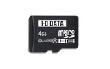 microSDHCカードの4GBモデルの画像