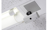 蛍光灯給電無線カメラ（設置済み）の画像
