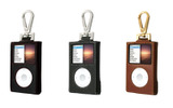 PRIE Ambassador for iPod classic（左からB/R、B/W、Sienna。iPodは別売）の画像