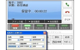 保留や転送などの機能の画像