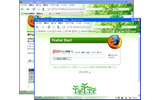 緑のgoo版FireFoxのサンプル画面の画像