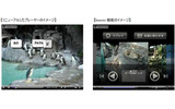【左】リニューアルしたプレーヤーのイメージ 【右】leaves 機能のイメージの画像