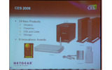 CES2008では18の製品を発表し、6つの受賞製品があるという。PLC製品も複数発表していたの画像