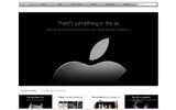 米アップルのホームページの画像