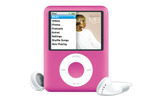 「iPod nano」シリーズのピンクモデルの画像