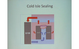 「Cold isle Sealing」概念図の画像