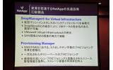 「Snap Manager for Virtual Infrastructure」と「Provisioning Manager」の概要の画像