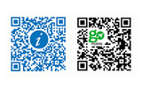 「デザインQR」サンプルの画像