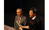 【左】ソニー中鉢良治社長【右】シャープ片山幹雄社長の画像