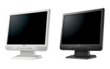 LCD-A156G(左からホワイト/ブラック)の画像