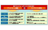 新プラットフォームサービス「RIACUBE」の概要の画像