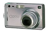 ペンタックス、500万画素&光学3倍ズームの薄型デジカメ「オプティオS5i」の画像