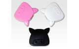 PRETTY PIG USB/AC ADAPTER(左上から時計回りに、ピンク/ホワイト/ブラック)の画像