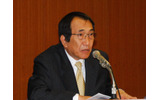 NTTドコモ代表取締役社長の中村維夫氏の画像