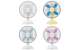 GH-USB-FAN(左上から時計回りに、ホワイト/クラシック/ピンク/ブルー)の画像