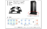 ラック免震装置「ISO-Modular for APC」の画像