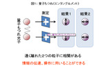 量子もつれ（エンタングルメント）の画像