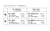 朝と夜にどのTVニュース番組を見ますか？の画像