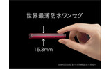 女性はお風呂でメールをするニーズが高いという。夏休みを控え水辺での使用の機会が増えるの画像