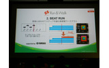 Run＆Walk機能　BEAT RUNの画像