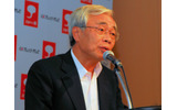 NTT東日本の代表取締役社長である古賀哲夫氏の画像