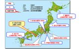 地震計敷設MAPの画像