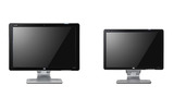 【左】HP w2448hc【右】HP w2228hの画像